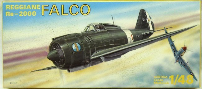 SMER 1/48 Caproni Reggiane Re-2000 Falco - Italian Air Force, 118 plastic model kit